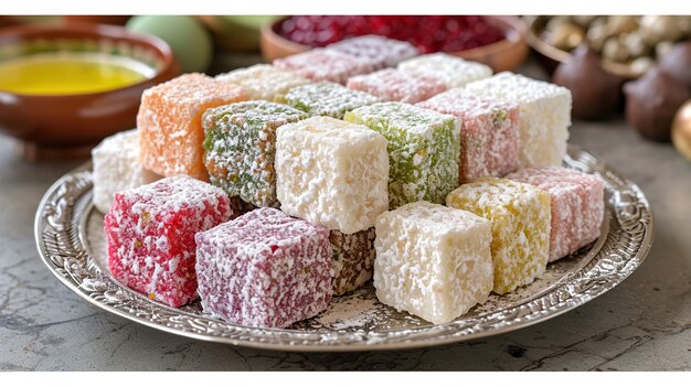 arabische Süßigkeiten HD 8K Tapeten Fotografie