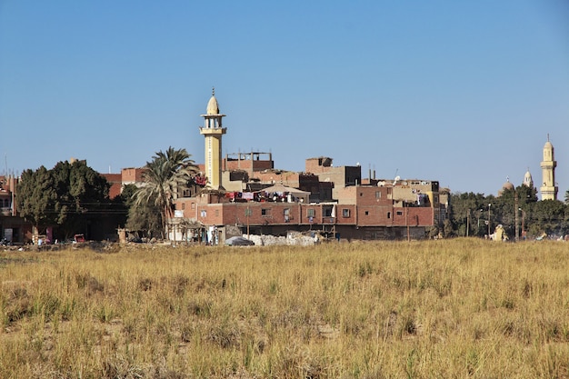 Arabisches Haus in El Minya Stadt Ägypten