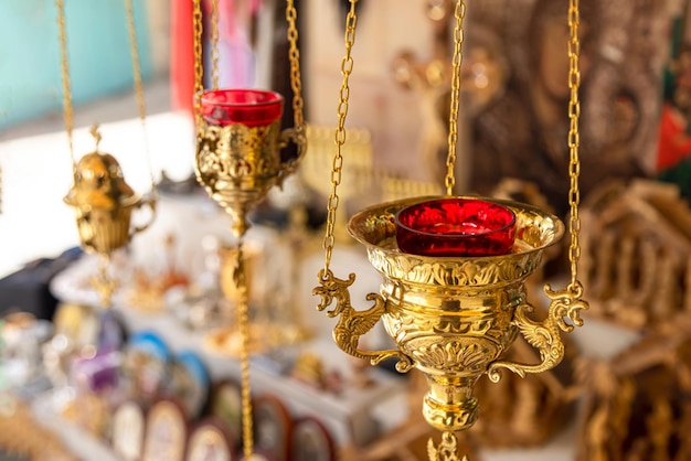 Arabisches Viertel der Jerusalemer Altstadt in der Nähe der Kirche des Heiligen Grabes Klagemauer und Felsendom