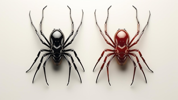 Foto arachnid loom spider web e spider em uma ilustração vetorial de fundo branco