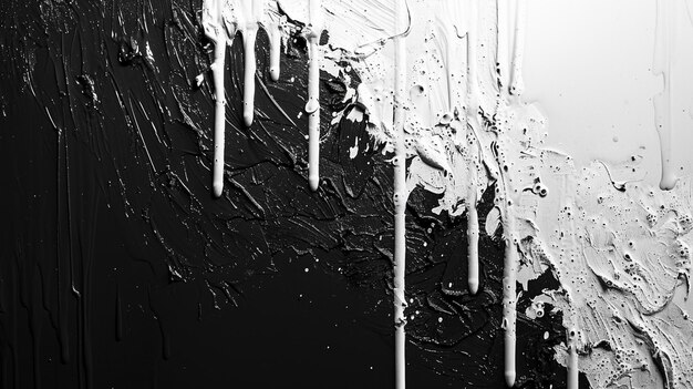 arafed fotografia em preto e branco de uma pintura em branco e preto generativa ai