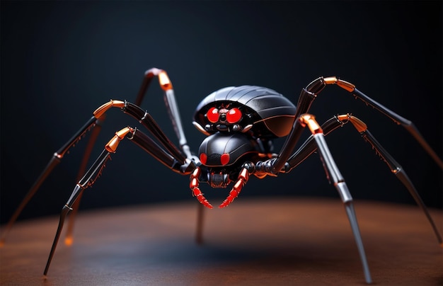 La araña divina micro mecánica