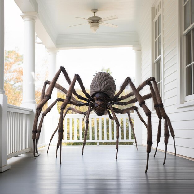 Foto la araña de halloween