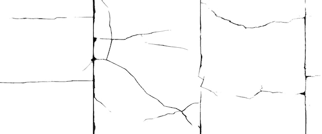 arañazos aislados en blanco y negro y esbozos de textura de línea