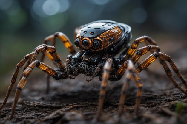 Foto aranha mecânica