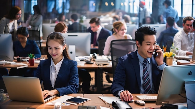 Arbeit im Büro