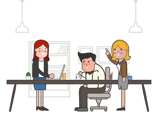 Arbeitende png-Illustration durchsichtiger Hintergrund
