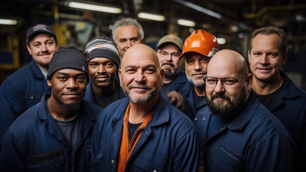 Foto arbeiter auf der baustelle