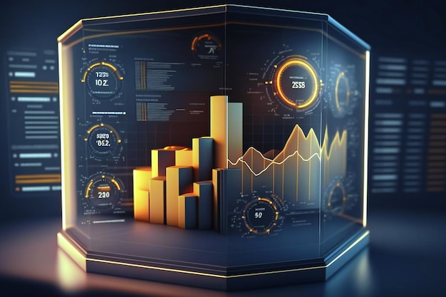 Arbeitsablauf des Informationsprozesses des Datenanalysten für das Finanzbetriebsmanagementsystem