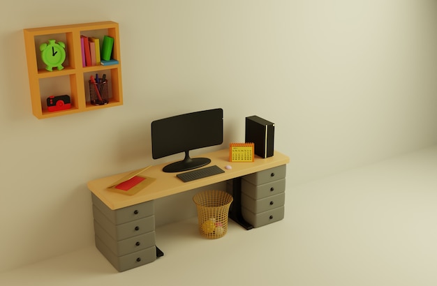 Arbeitsbereich 3D-Rendering
