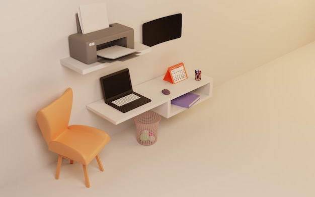 Arbeitsbereich 3D-Rendering