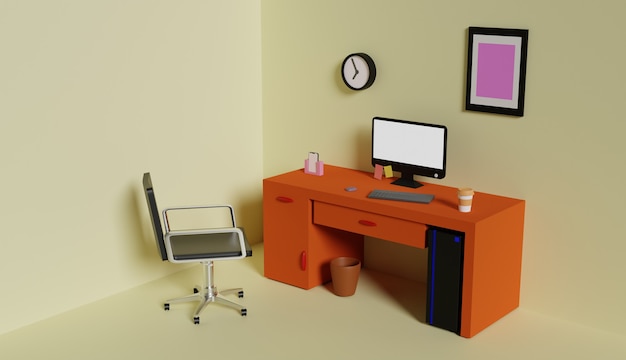 Arbeitsbereich 3D-Rendering