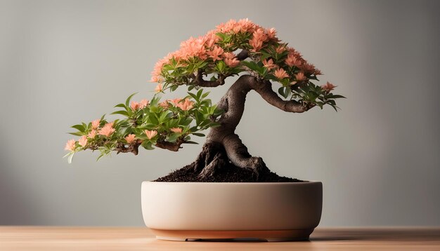 árbol de bonsai en una olla