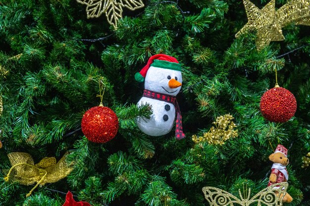 Árbol con decoración navideña Río de Janeiro.