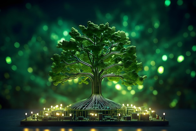 árbol de fantasía obra de arte mundo árbol árbol ilustración árbol animado