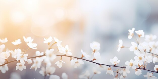 Foto Árbol en flor belleza serena de la primavera