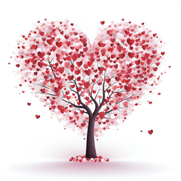 El árbol de la forma del amor