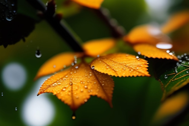 Un árbol con hojas de naranja que tiene la palabra arce en él