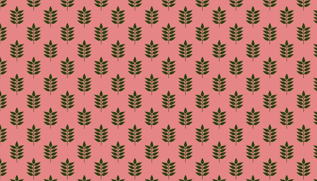 Árbol de hojas de patrones sin fisuras con árboles de Navidad papel tapiz de fondo Papel de regalo de textura de invierno