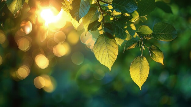 Un árbol de hojas verdes de primer plano