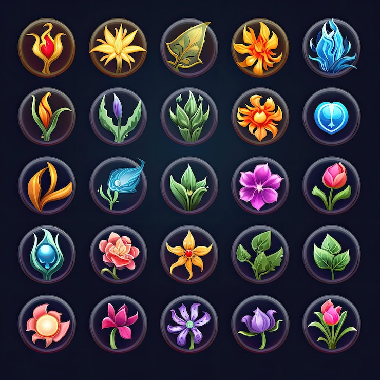 Foto árbol juegos flor mágica ai generado jardín hoja hierba floral abstracto luz juegos de árbol flor mágica ilustración