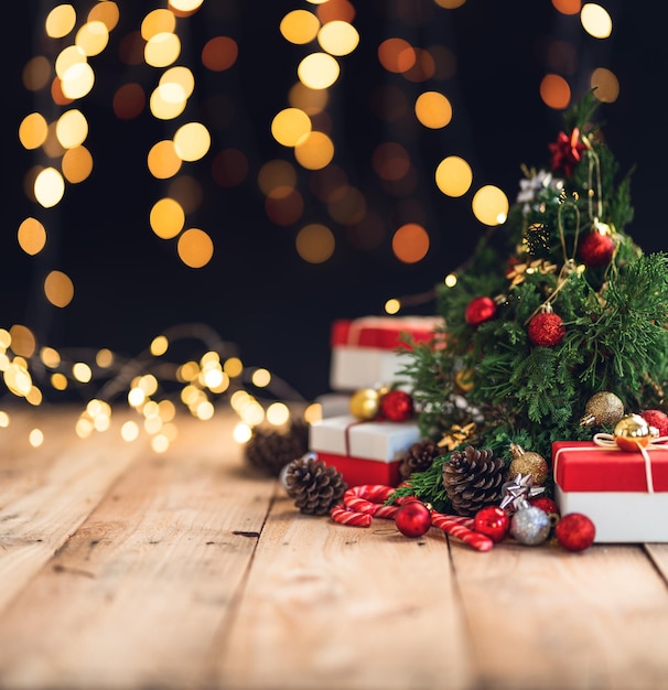 Árbol de Navidad iluminado