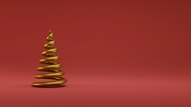 Árbol de navidad de oro