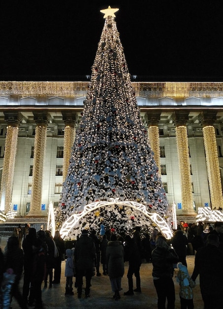 Árbol de Navidad principal de Almaty