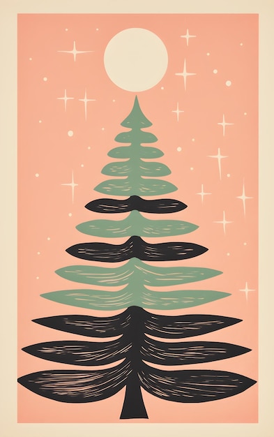 El árbol de Navidad.