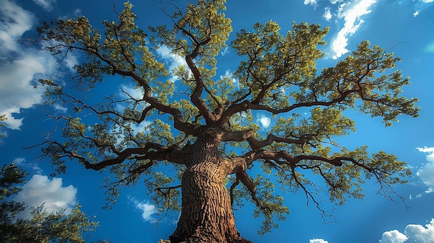 un árbol con la palabra árbol en él