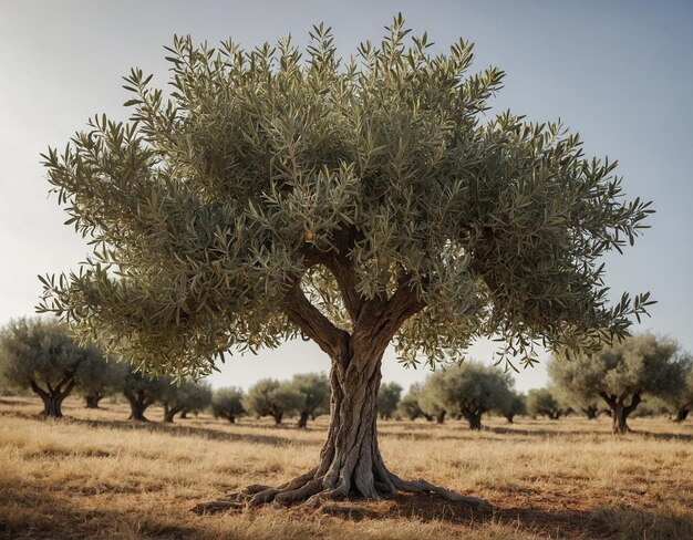 un árbol con las palabras oliva en él