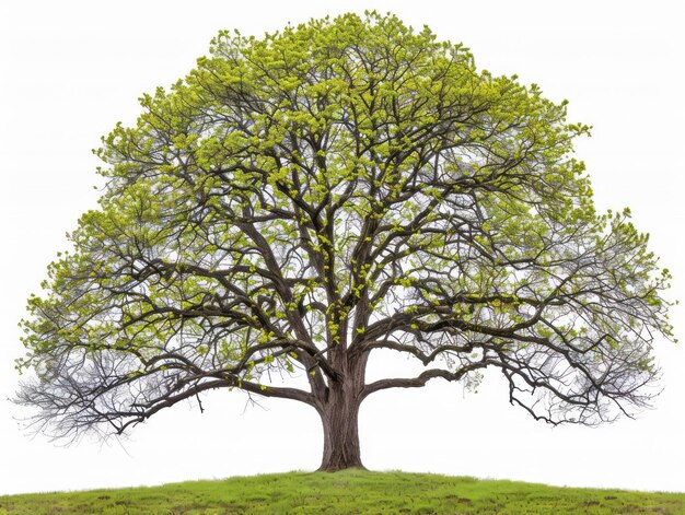 Foto Árbol verde en la colina