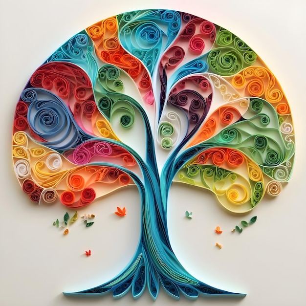 árbol de la vida quilling