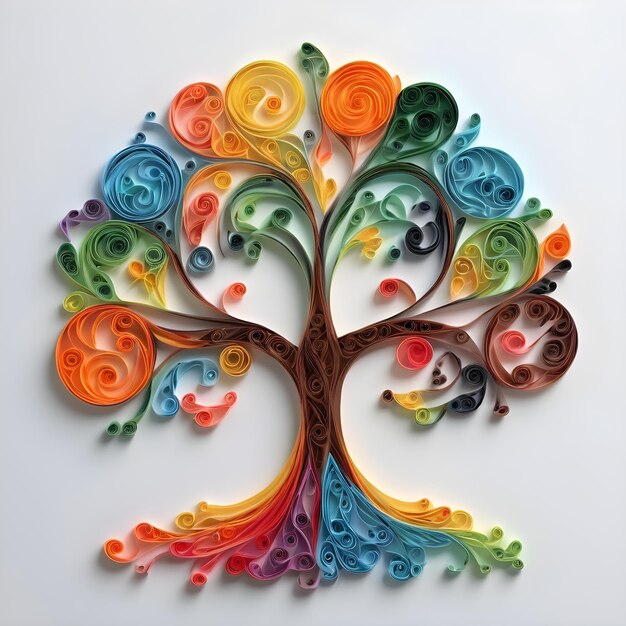 árbol de la vida quilling