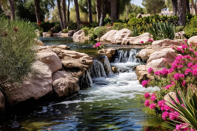 árboles en el agua