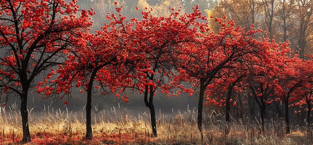 Árboles de otoño
