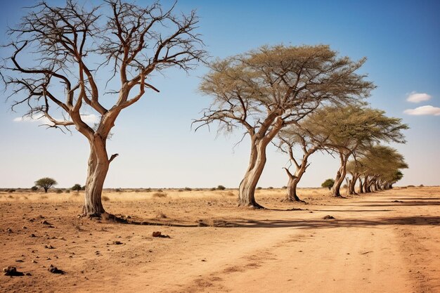 Foto Árboles resistentes a la sequía en climas áridos