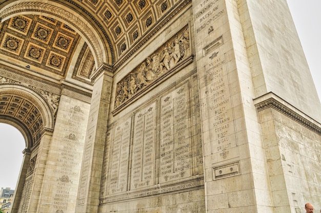 Arc de triomphe étoile in Paris