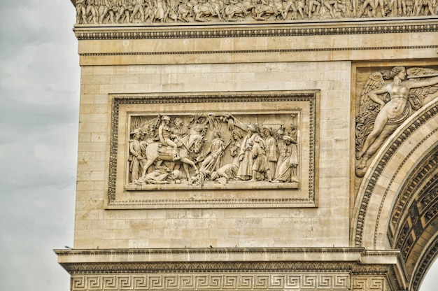 Arc de triomphe étoile en París