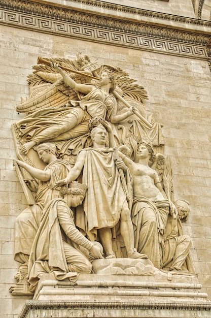 Arc de triomphe étoile en París