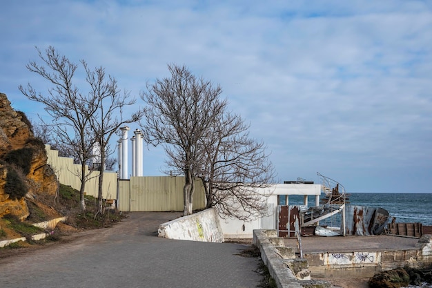 Foto arcadia-stadtstrand in odessa ukraine