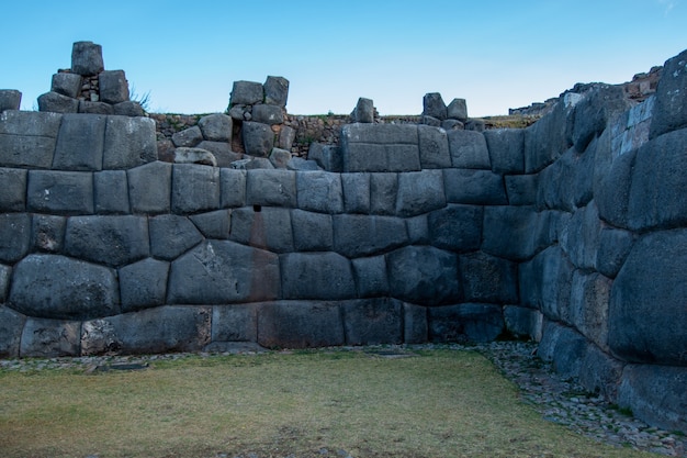 archäologischer komplex sacsayhuaman, cusco, peru