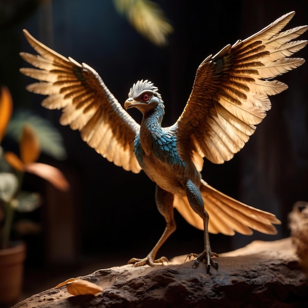 Archaeopteryx animal pré-histórico dinossauro fotografia de vida selvagem