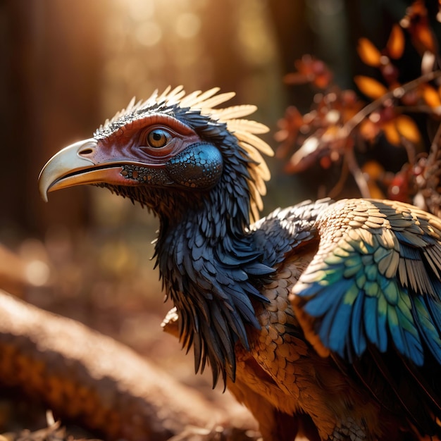 Archaeopteryx animal pré-histórico dinossauro fotografia de vida selvagem