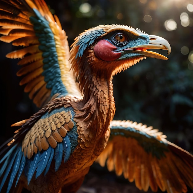 Archaeopteryx animal prehistórico dinosaurio fotografía de la vida silvestre