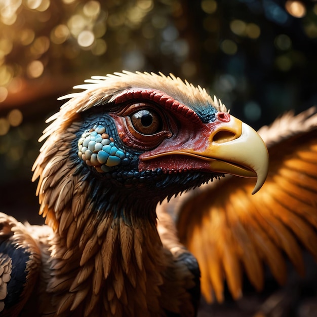 Archaeopteryx prähistorisches Tier Dinosaurier Tierwelt Fotografie