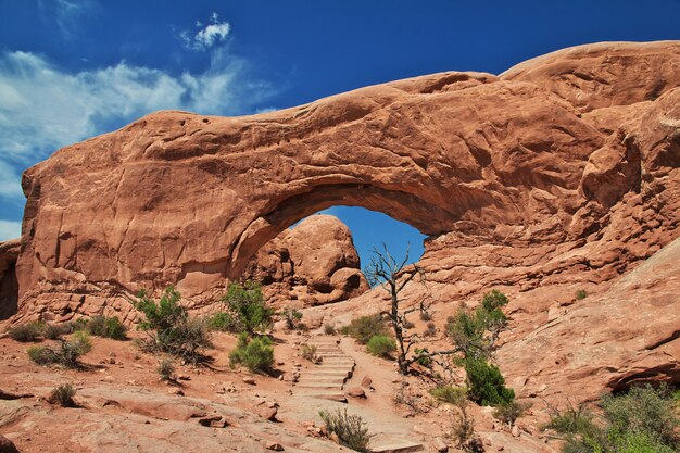 Arches Valley en Utah, EE.UU.