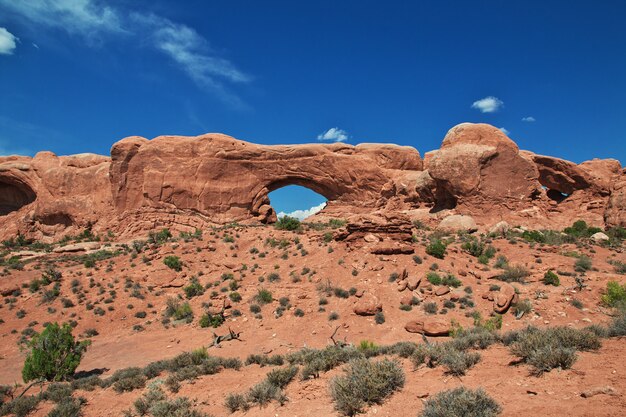 Arches Valley en Utah, EE.UU.