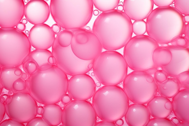 Foto archipiélago gradiente de gotas de burbujas en el agua