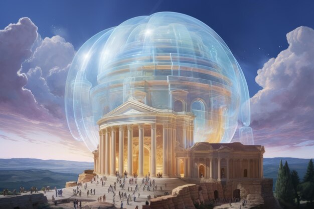 Architekten der Atmosphäre enthüllen Jupiters massiven Tempel-Arkologie-Zivilisation in der Welt